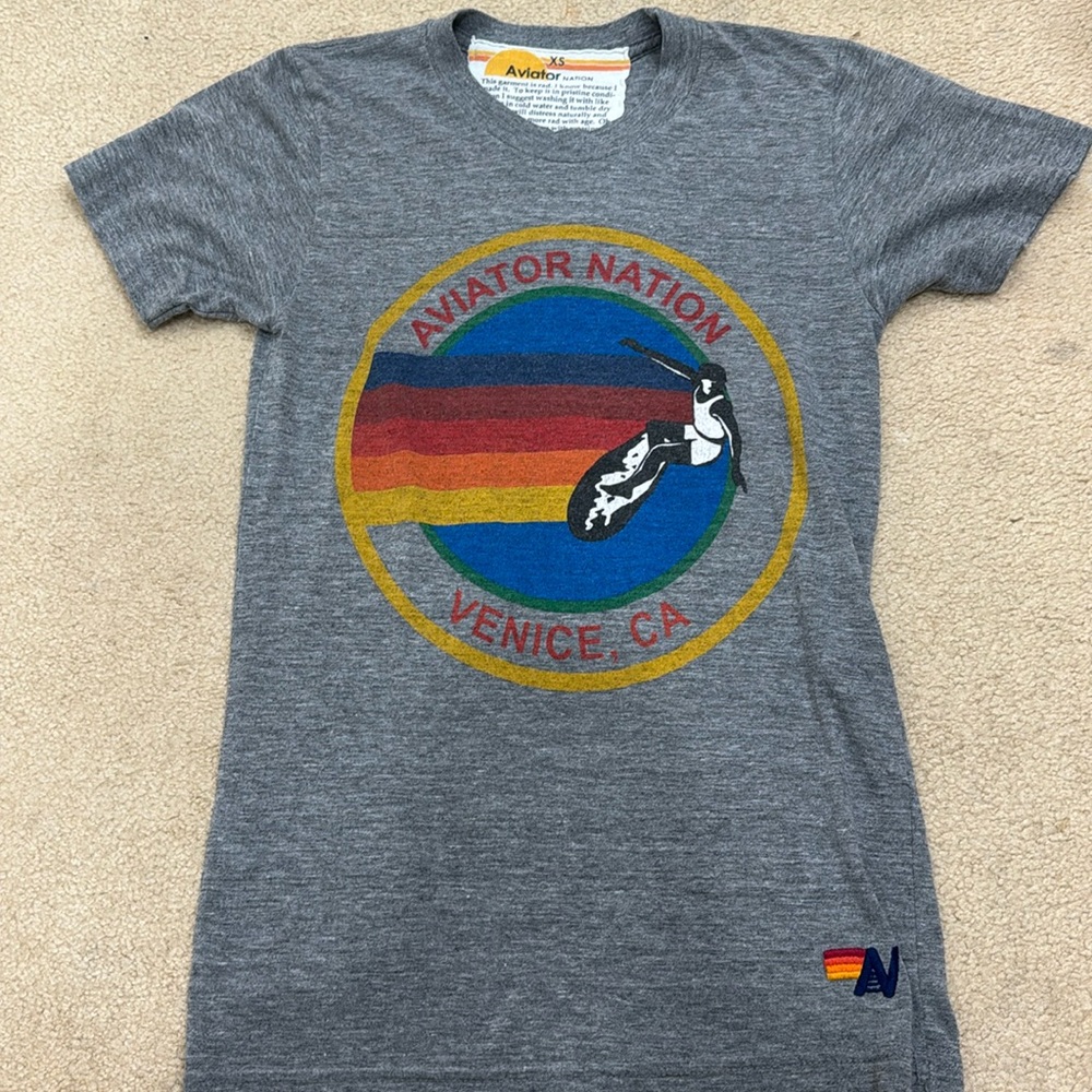 aviator nation logo shirt